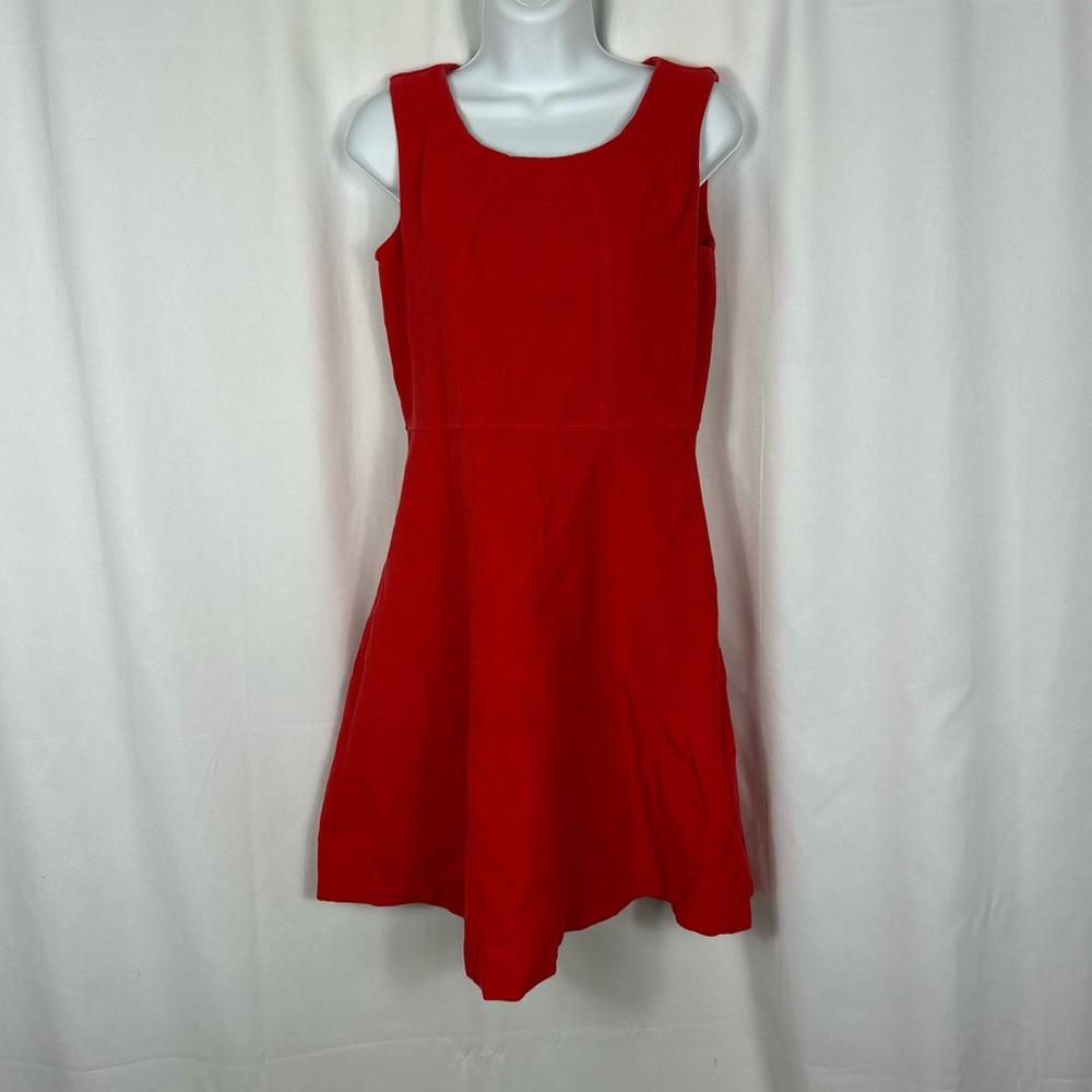 Talbots Fit & flare Red Sleeveless Dress SP